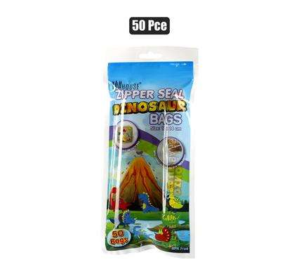 Disposable Bag Ziper-Kids 50Pc 16X14Cm