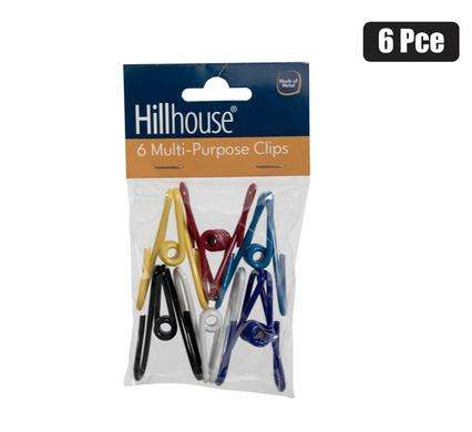 Bag Sealers Metal Clips 6Pc