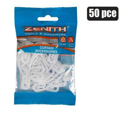 Curtain Hooks Acetyl R6 Pack-50   Zenith