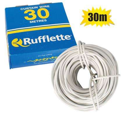Curtain Wire Plastic-Ctd 30M         Box