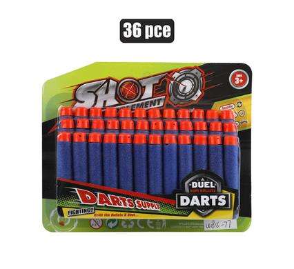 GUN REFILL FOAM DARTS 36PC