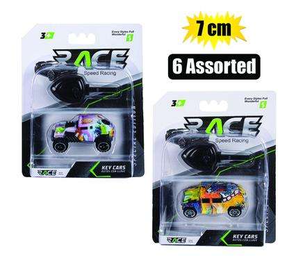 Vehicle Jeep Key Launcher 7Cm Asstd