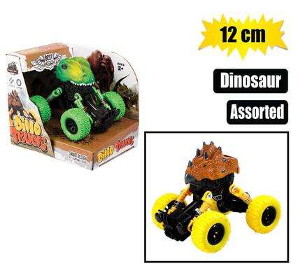Vehicle Friction Dinosaur Asstd 12Cm