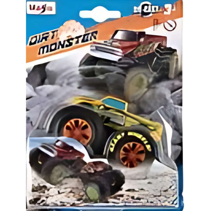 Maisto Dinky Dirt Monsters Asstd