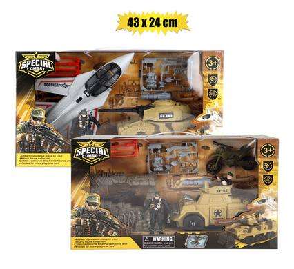 Boys Playset Combat 43X24Cm
