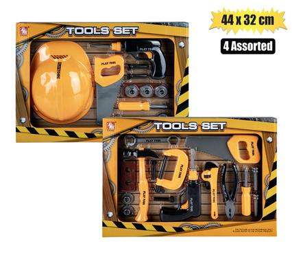 Boys Playset Constr Tools 15Pc44X32Cm