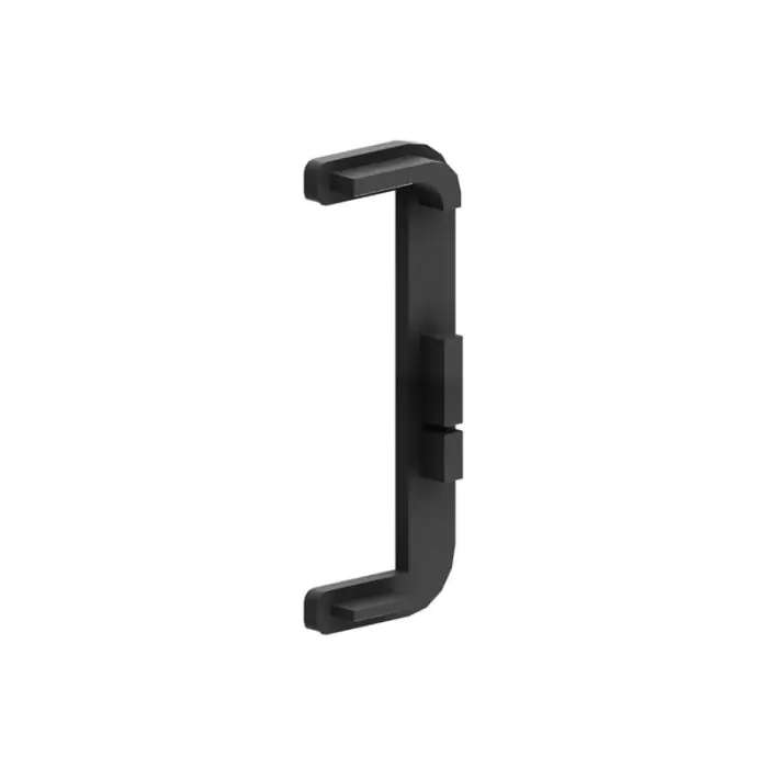 Gola System, U Profile Cover, Black, 2 Pieces