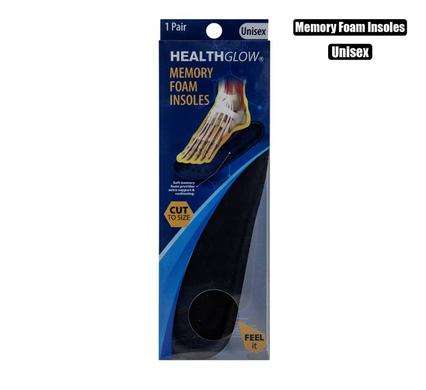 Inner Soles 1 Pair Memory Foam Terry