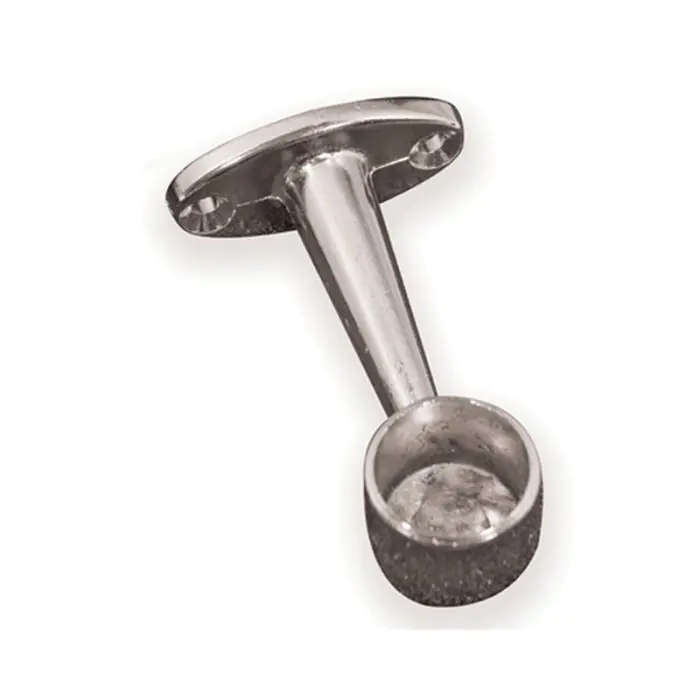 Towel Rail Bracket, Chrome Plated, 19mm, 2 Pieces