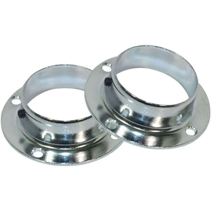 Flange Bracket, Zamac, 25mm, 2 Pieces