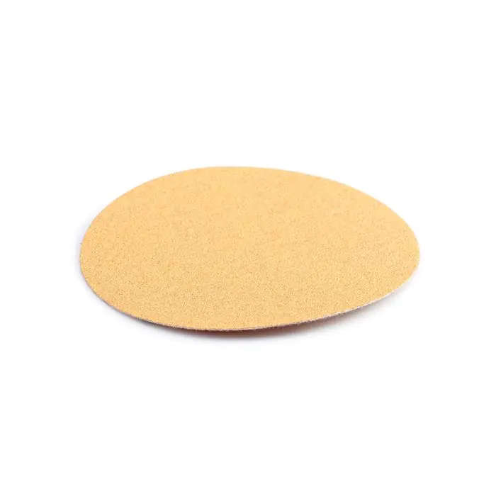 Gold Sanding Disc, Grip, Plain, 125mm, P80