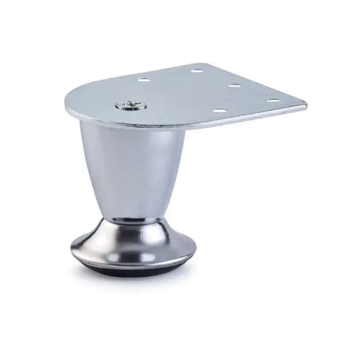 Short Leg, H50mm x 55mm, Chrome Plated