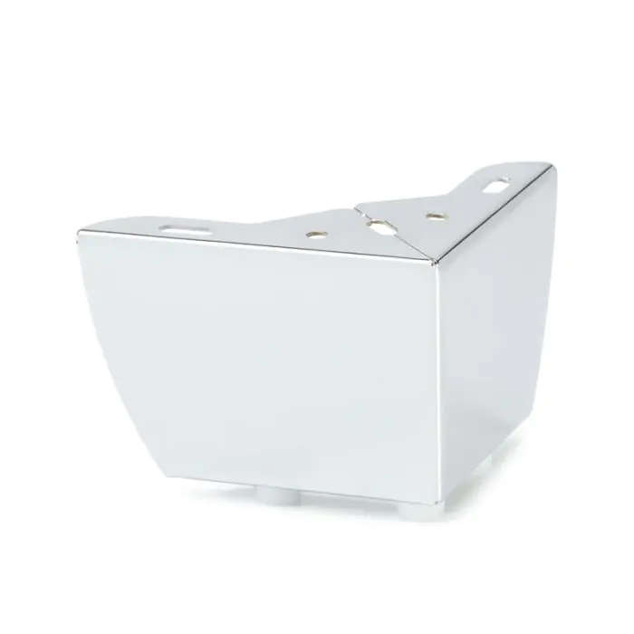 Corner Leg, Eco, H75mm x 120mm, Chrome Plated