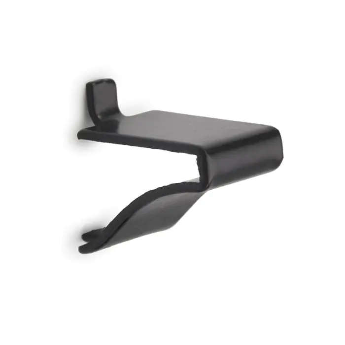 Raised Bookcase Clips, Black