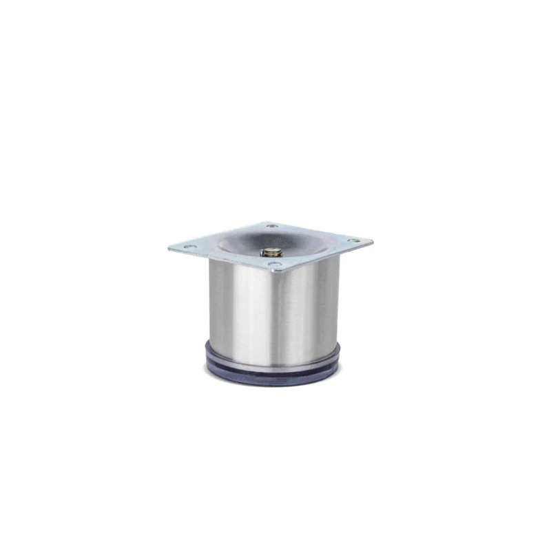 Straight Round Leg, Eco, H50mm x 50mm, Stainless Steel
