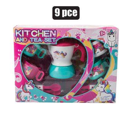 Play-Set Tea Unicorn 9Pc
