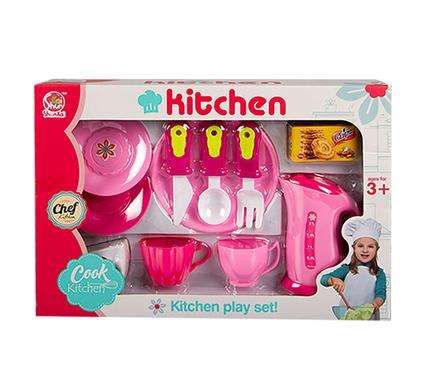 Play-Set Coffee & Cake Set With Kettle