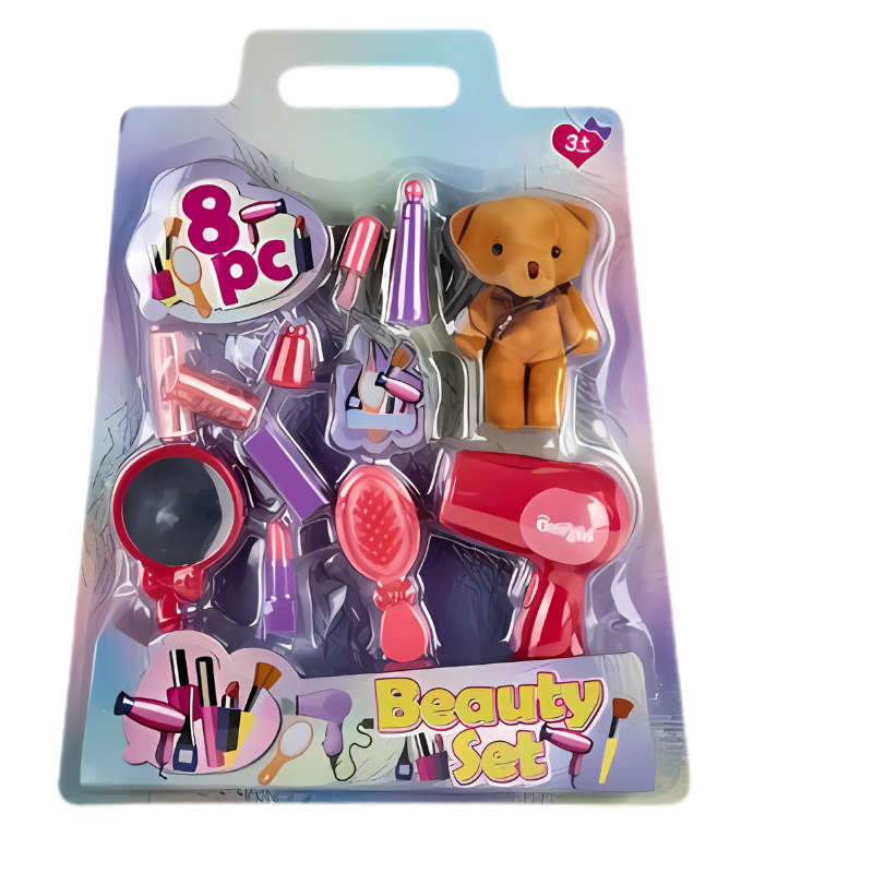 Playset Beauty Set With Plush Bear