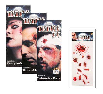 Dress Up Tattoo Injuries Asstd