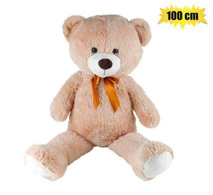 Plush Bear Fluffy Jumbo 100Cm