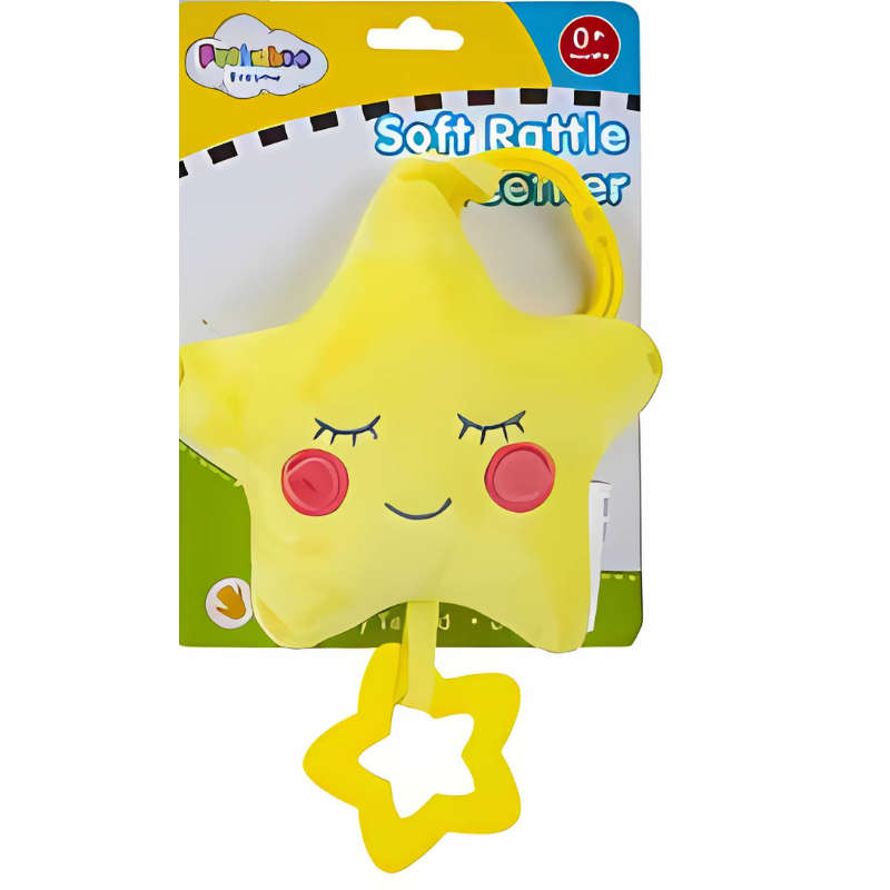 Baby Soft Rattle And Teether