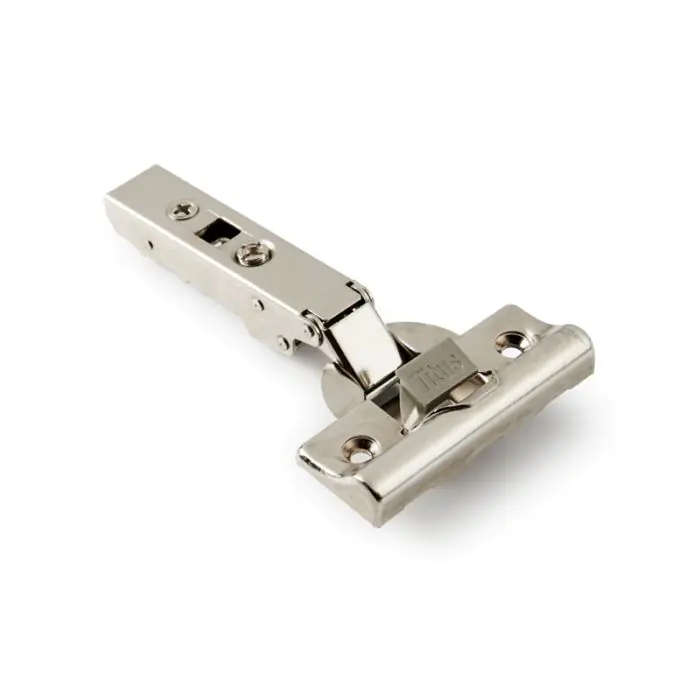 Hinge, Titus T-Type , Full Overlay 110°, 0mm, Glissando Soft Close, Screw-On