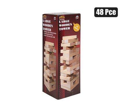 Game Wood Tower 48 Piece