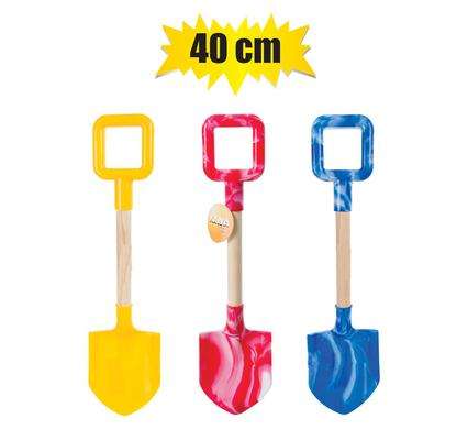 Beach Spade Wooden Handle 40Cm