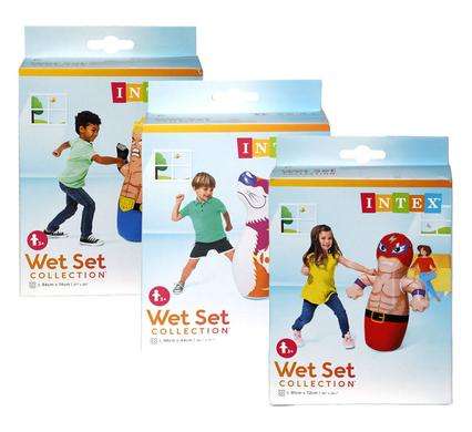 Intex Bop Bag 3-D Asstd Box/Wrestler