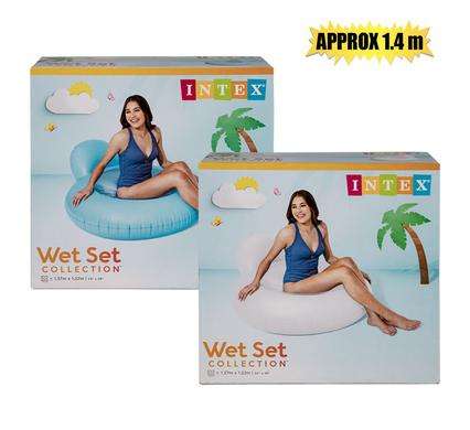 Intex Lounger 137X122Cm Pillow-Back