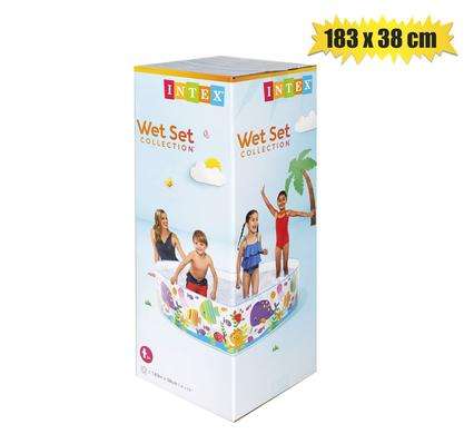 Intex Pool Snapset Ocean Play   183X38Cm