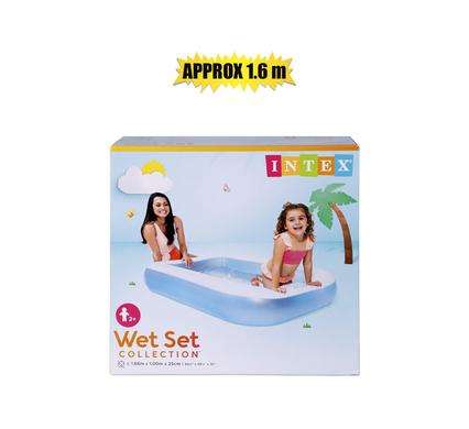 Intex Pool Rectangular      166X100X28Cm