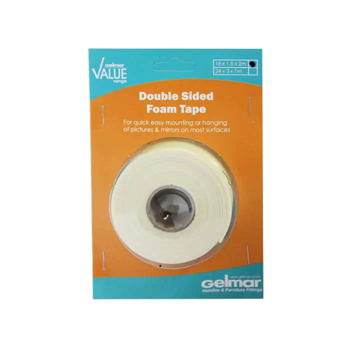 Double Sided Tape, 1.5mm x 18mm x 2m