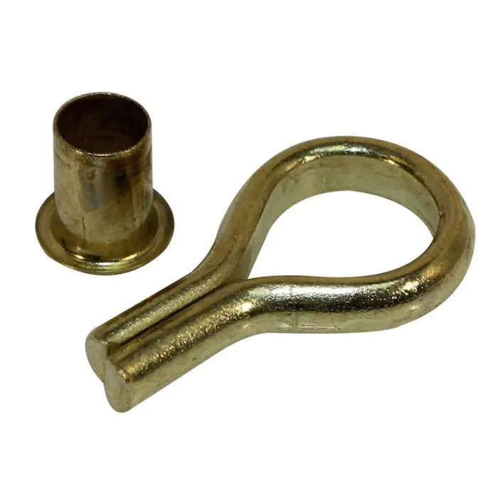 Shelf Studs (4) and Sockets (12), Brass Plated