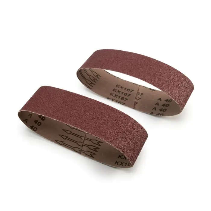 Sanding Belt, 75mm x 533mm, P40, 2 Pieces