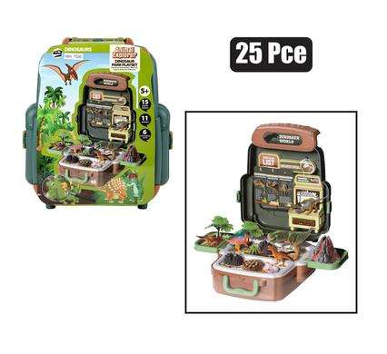 Animals Dinosaur Storage Backpack 25Pc