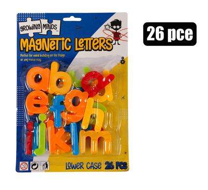 EDU MAGNETIC LOWER CASE LETTERS 26pc