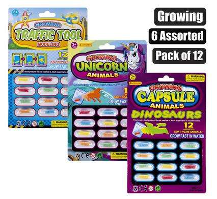 Novelty Growing Animals In Capsules
