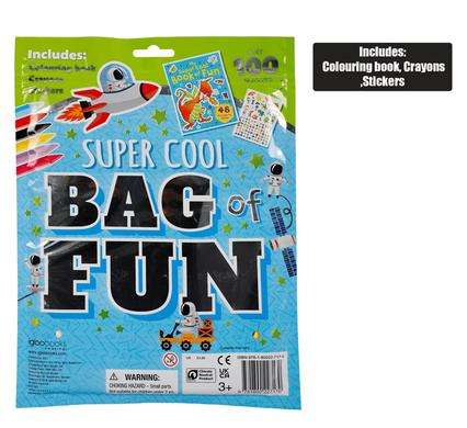 BOOK ACTIVITY SUPER COOL BAG OF FUN