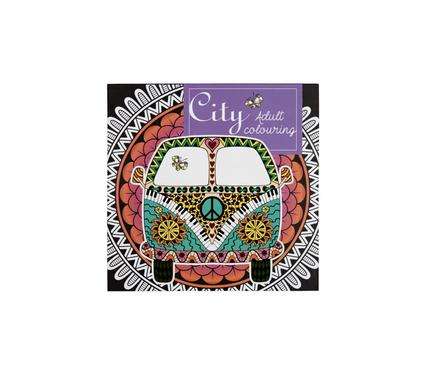 Book Colouring Adult City