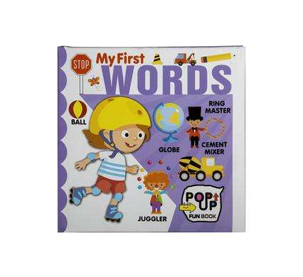 BOOK READER MY FIRST WORDS POP-UP FUN