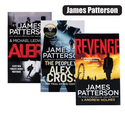 Book Novel A-Format James Patterson Asst