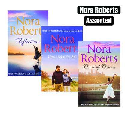 Book Novel B-Format Nora Roberts Asstd