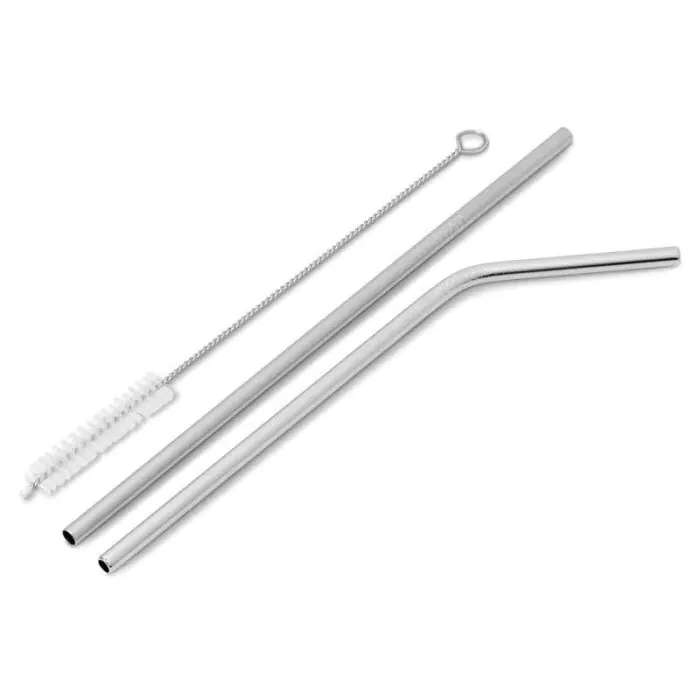 Stainless Steel Straws, 3 Piece