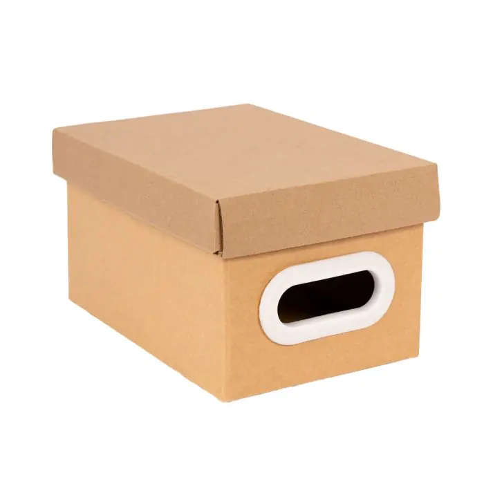 Storage Box, Cardboard, 240mm x 160mm x 130mm