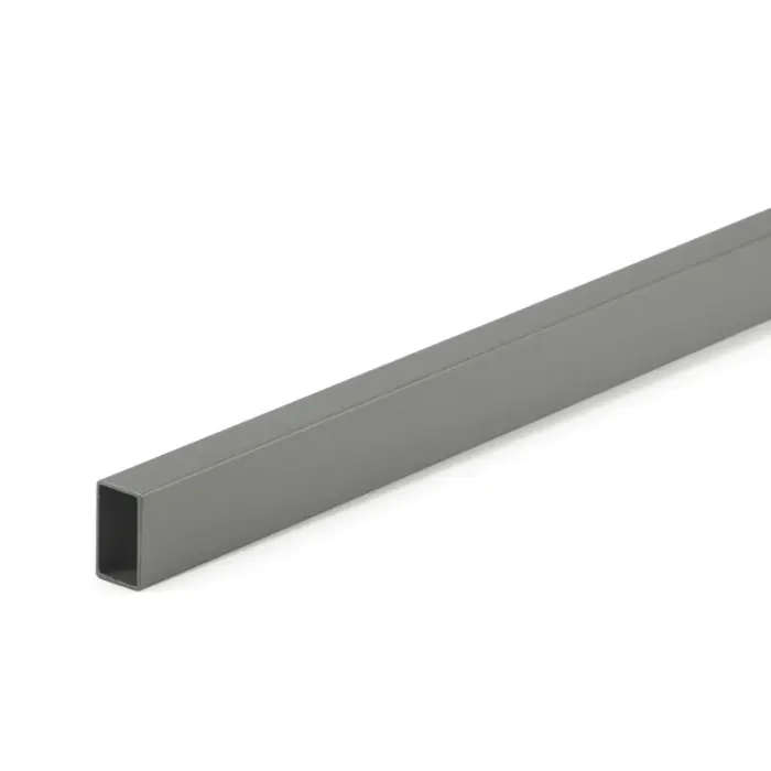 Starbox Slim Drawer Front Rail, Grey, 2 Meters