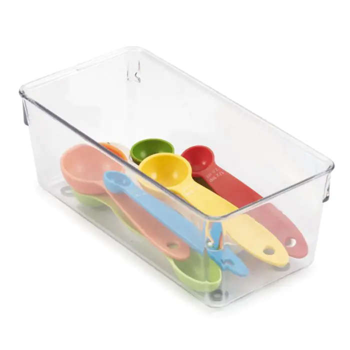 Drawer Organiser, Clear, 200mm x 100mm x 78mm