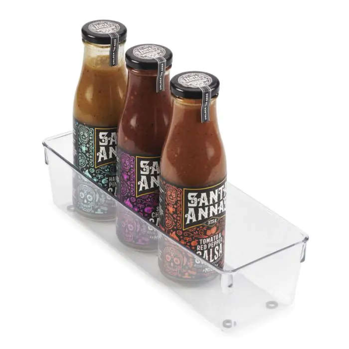 Drawer Organiser, Clear, 300mm x 100mm x 78mm