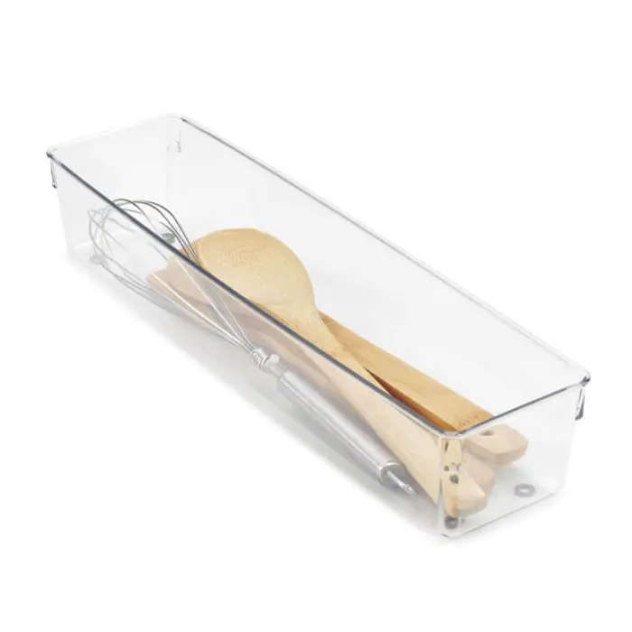 Drawer Organiser, Clear, 400mm x 100mm x 78mm