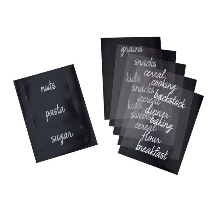 Pantry Labels